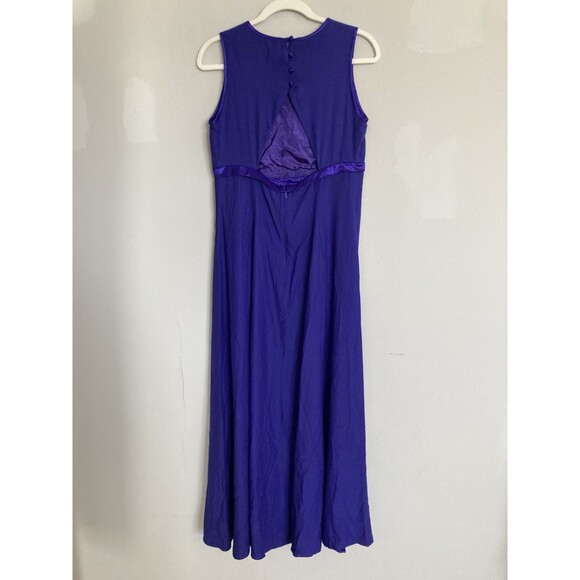 Jessica McClintock Sleeveless Gown Maxi Dress 12 Empire Waist Event Prom - Picture 15 of 16